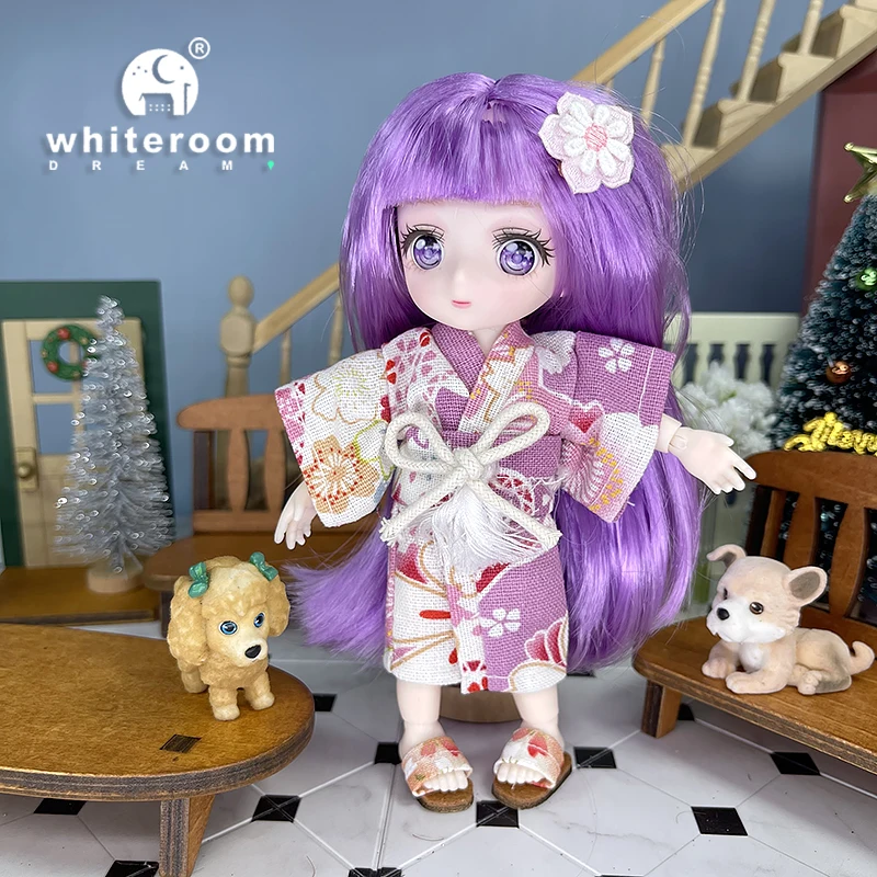 Dolls For Girls Bjd Doll Toy Bjd Mini Baby Toys 1/12 Anime Girl Cute Gift Body Big Eyes Diy Clothes Dress Up Birthday Present Dolls For Girls Bjd Doll Toy Bjd Mini Baby Toys 1/12 Anime Girl Cute Gift Body Big Eyes Diy Clothes Dress Up Birthday Present – Bild 6