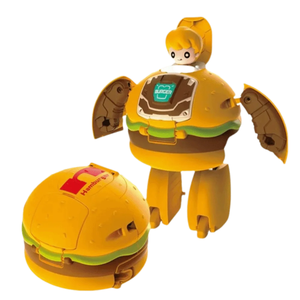 Cartoon Cute 2 In 1 Transforming Robot Simulated Cola Childrens Toy Mecha Model Creative Design Burger Robot Boys Toy Cartoon Cute 2 In 1 Transforming Robot Simulated Cola Childrens Toy Mecha Model Creative Design Burger Robot Boys Toy - Image 9