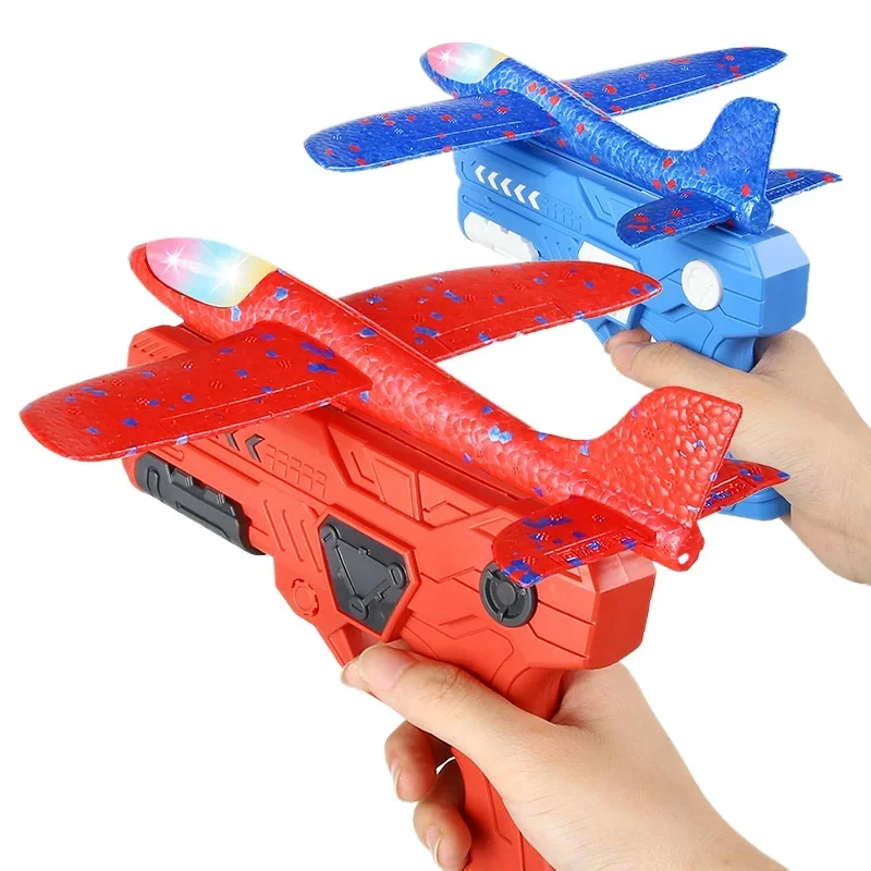 Spiele Im Freien Für Kinder, Segelflugzeug, Flug, Fliegender Wurf, Schaumstoff, Flugzeug, Schießpistole, Katapult, Flugzeugwerfer, Spielzeug Für Kinder, Schießspielzeug Spiele Im Freien Für Kinder, Segelflugzeug, Flug, Fliegender Wurf, Schaumstoff, Flugzeug, Schießpistole, Katapult, Flugzeugwerfer, Spielzeug Für Kinder, Schießspielzeug