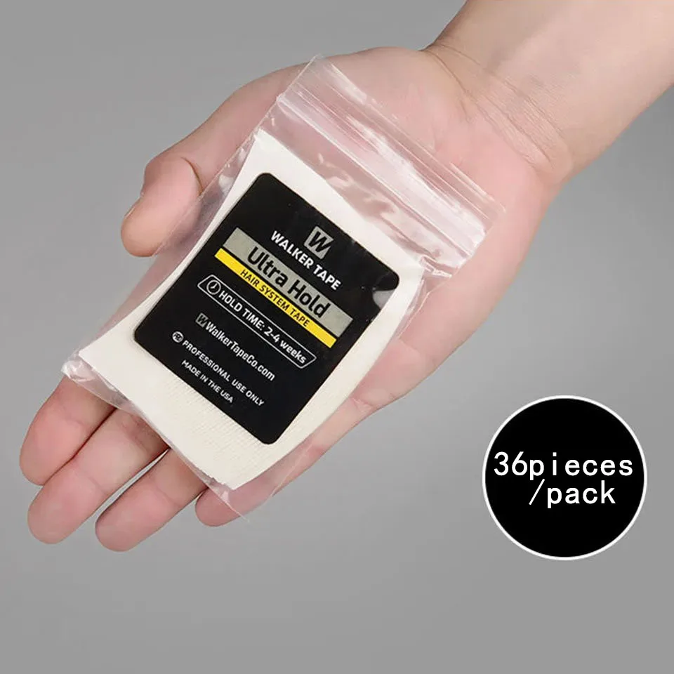 36Pcs/Lot Walker Ultra Hold Hair Tape Origin Strong Hold Super Tape Double Sided Lace Wig/Toupee/Hair Pieces Wig Tape 36Pcs/Lot Walker Ultra Hold Hair Tape Origin Strong Hold Super Tape Double Sided Lace Wig/Toupee/Hair Pieces Wig Tape - Image 3