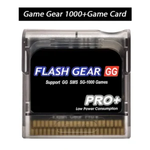 Game Gear Game Card GG Cartridge FlashMaster Cart mit 4 GB TF-Karte vorinstalliert mit 1000+ Spielen für Sega Game Gear GG Console