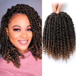 Forevery Passion Twist Crochet Hair, synthetisches Häkelhaar für schwarze Frauen, vorgeformt, vorgedreht, Passion Twist Haarverlängerungen