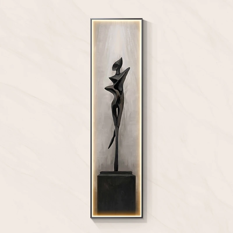 Led-Wandleuchte Mit Moderner Abstrakter Kunst – Wandbild-Lampe Für Wohnzimmer, Küche &Amp; Flur Led-Wandleuchte Mit Moderner Abstrakter Kunst – Wandbild-Lampe Für Wohnzimmer, Küche &Amp; Flur – Bild 10