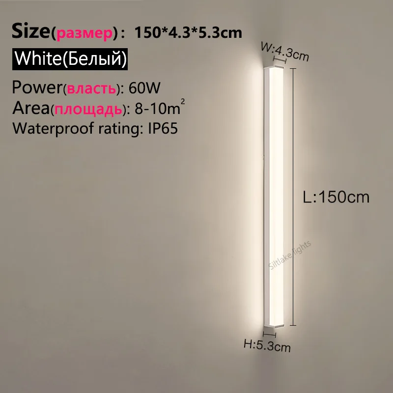 Led-Außenwandleuchte, Modern, Wasserdicht, Ip65, Villa, Veranda, Garten, Terrasse, Exterio, Wandleuchte, Regenfest, Vor Der Garagentorlampe Led-Außenwandleuchte, Modern, Wasserdicht, Ip65, Villa, Veranda, Garten, Terrasse, Exterio, Wandleuchte, Regenfest, Vor Der Garagentorlampe - Image 14