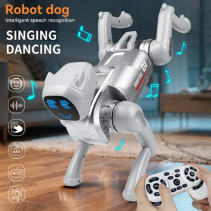 RC AI Smart RC Roboterhund Spielzeug Sprachsteuerung Programmierbar Mit Singen und Tanzen Ferngesteuertes Spielzeug Bestes Geschenk für Kinder