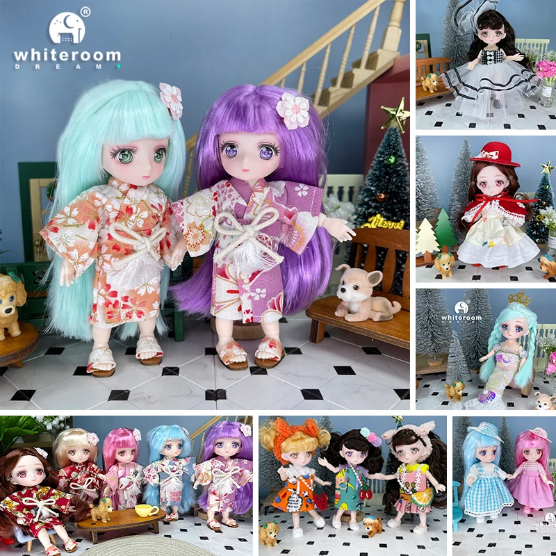 Dolls For Girls Bjd Doll Toy Bjd Mini Baby Toys 1/12 Anime Girl Cute Gift Body Big Eyes Diy Clothes Dress Up Birthday Present Dolls For Girls Bjd Doll Toy Bjd Mini Baby Toys 1/12 Anime Girl Cute Gift Body Big Eyes Diy Clothes Dress Up Birthday Present – Bild 4