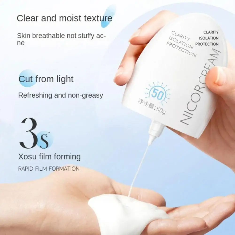 Sonnenschutz LSF 50, koreanische Produkte für das Gesicht, Sonnenschutzcreme, Sonnenschutz-Körperlotion, erfrischende Hautpflege mit hohem Sonnenschutz