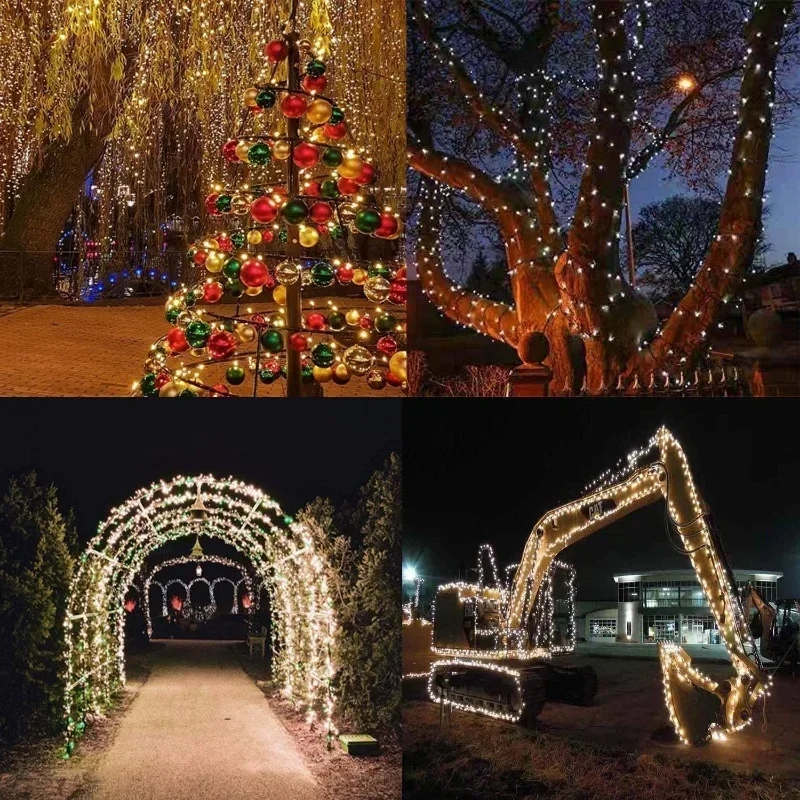 Outdoor Solar Lichterkette Led Weihnachtsdekoration, Lichterkette Solar Lichterkette Garten Weihnachtsdekoration Licht Outdoor Solar Lichterkette Led Weihnachtsdekoration, Lichterkette Solar Lichterkette Garten Weihnachtsdekoration Licht - Image 6