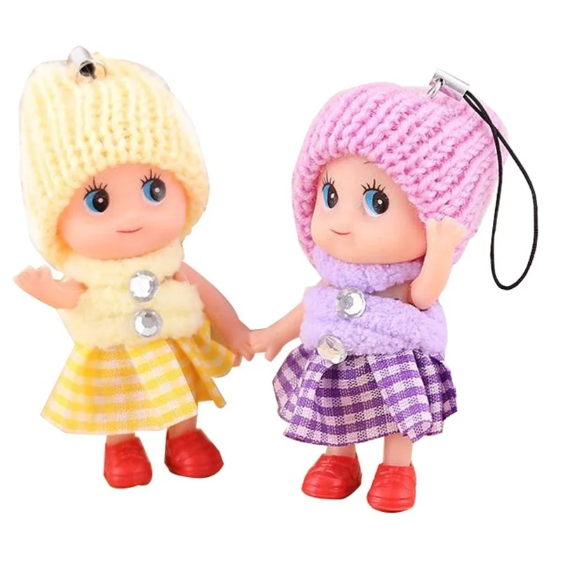 5 Stück Kinderspiel Zeug Weiche Baby Puppen Spielzeug Mini Puppe Für Mädchen Zufällige Farben 5 Stück Kinderspiel Zeug Weiche Baby Puppen Spielzeug Mini Puppe Für Mädchen Zufällige Farben - Image 5