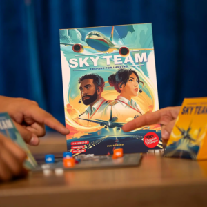 Sky Team, Board Game  Co-op Game Ages 10+ 2 players |20 minutes