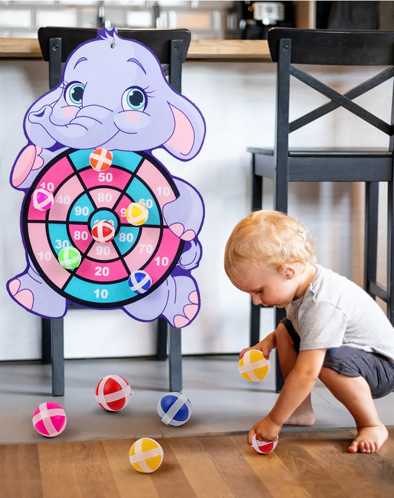 Kind Montessori Spielzeug Für Kinder 2 Bis 4 Jahre Alt Cartoon Tier Dartscheibe Klebrige Kugel Familie Interaktives Lernspielzeug Baby Kind Montessori Spielzeug Für Kinder 2 Bis 4 Jahre Alt Cartoon Tier Dartscheibe Klebrige Kugel Familie Interaktives Lernspielzeug Baby
