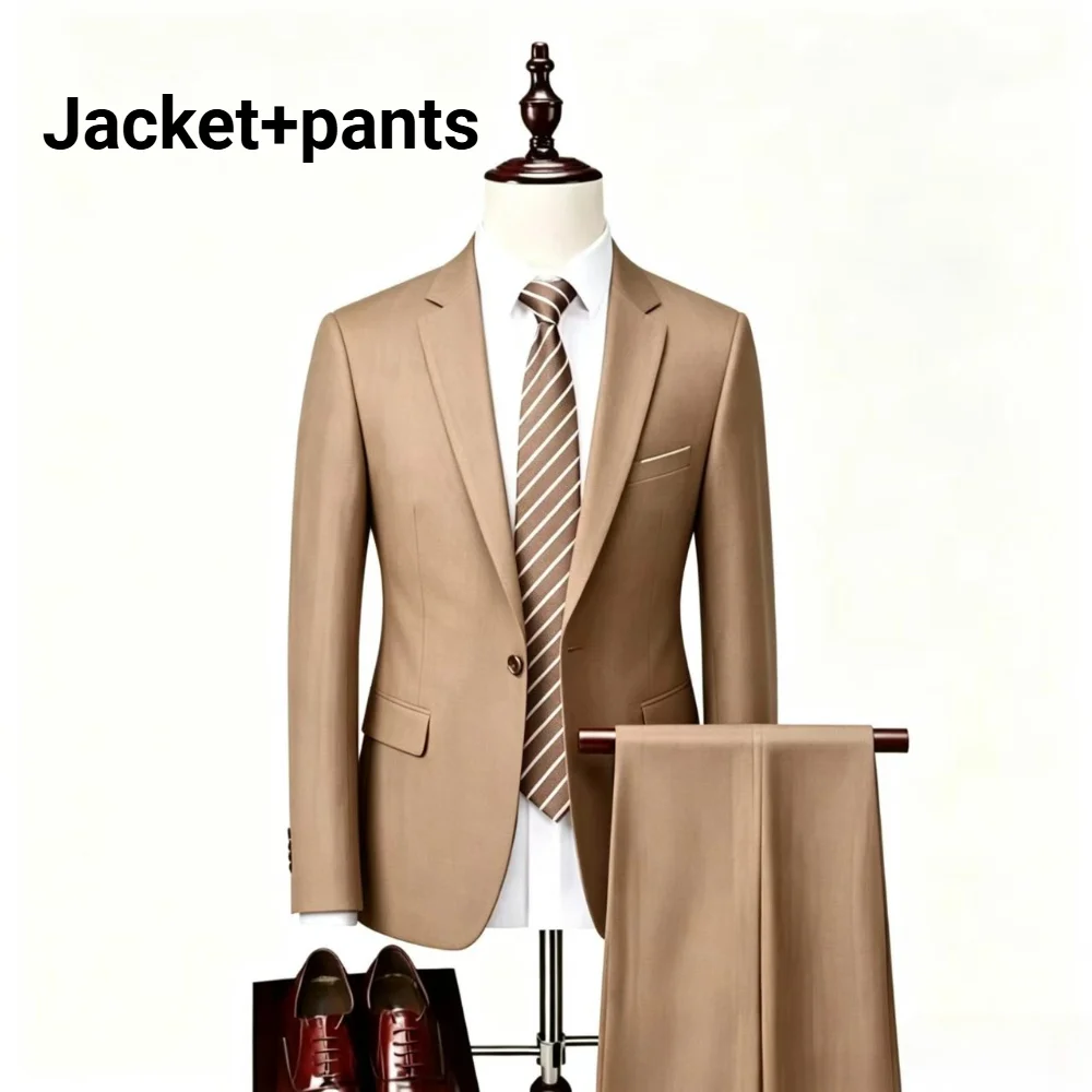 Herren Anzug 3-Teilig, Leicht, Slim Fit: Sakko, Weste Und Hose Herren Anzug 3-Teilig, Leicht, Slim Fit: Sakko, Weste Und Hose - Image 17