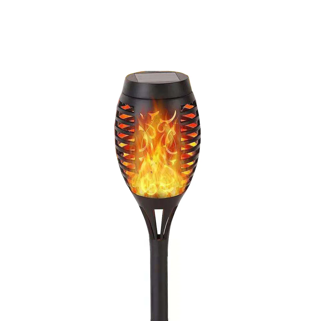 1/4/8/12 Pack Solar-Taschenlampe Mit Blinkender Flamme, Wasserdichte Außenbeleuchtung, Solar-Ganglicht 1/4/8/12 Pack Solar-Taschenlampe Mit Blinkender Flamme, Wasserdichte Außenbeleuchtung, Solar-Ganglicht - Image 8
