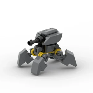 MOC Bausteine WWII Vierbeiner-Mech – Robotermodell für Sammler