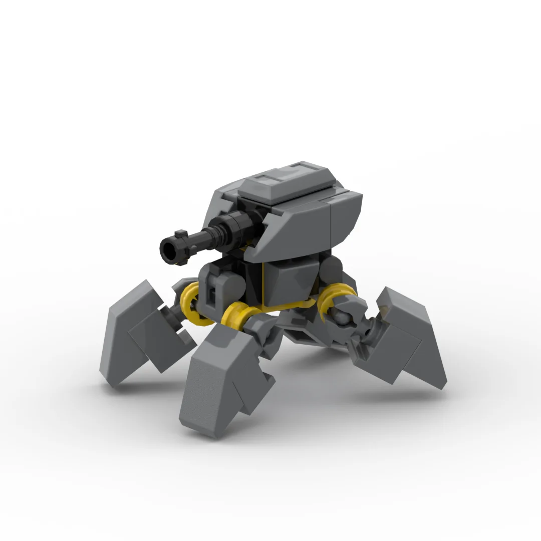 Moc Bausteine Wwii Vierbeiner-Mech – Robotermodell Für Sammler Moc Bausteine Wwii Vierbeiner-Mech – Robotermodell Für Sammler