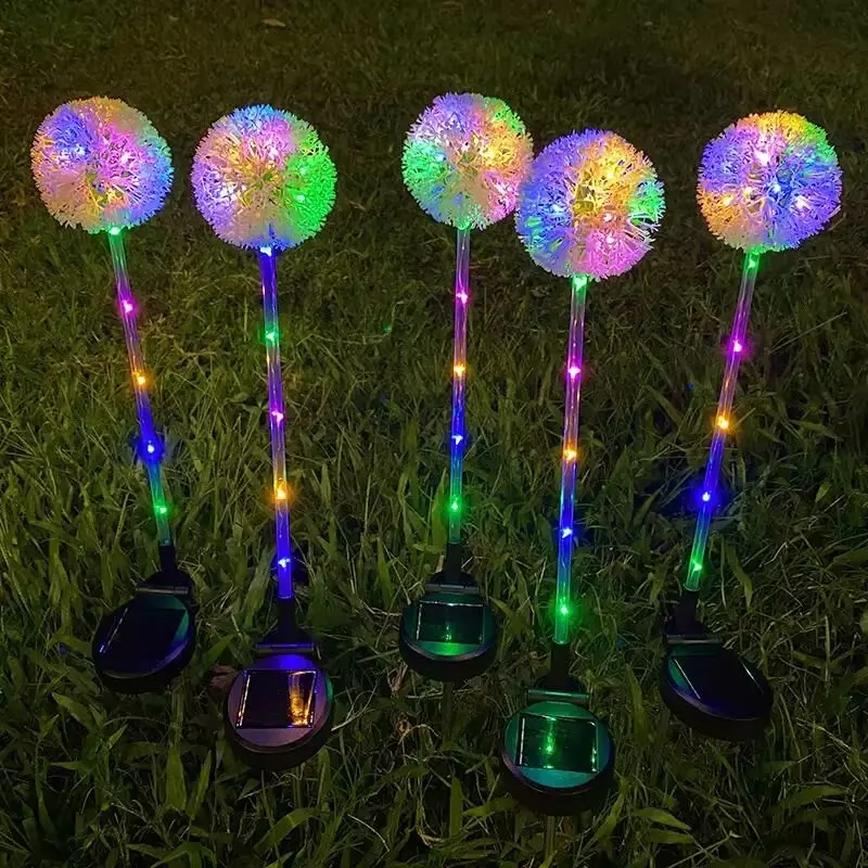 Solar-Led-Löwenzahn-Lichter, Wasserdichte Dekorative Außenleuchten, Landschaftsbeleuchtung Für Garten, Rasen, Hof, Weg Und Topfpflanze Solar-Led-Löwenzahn-Lichter, Wasserdichte Dekorative Außenleuchten, Landschaftsbeleuchtung Für Garten, Rasen, Hof, Weg Und Topfpflanze - Image 3