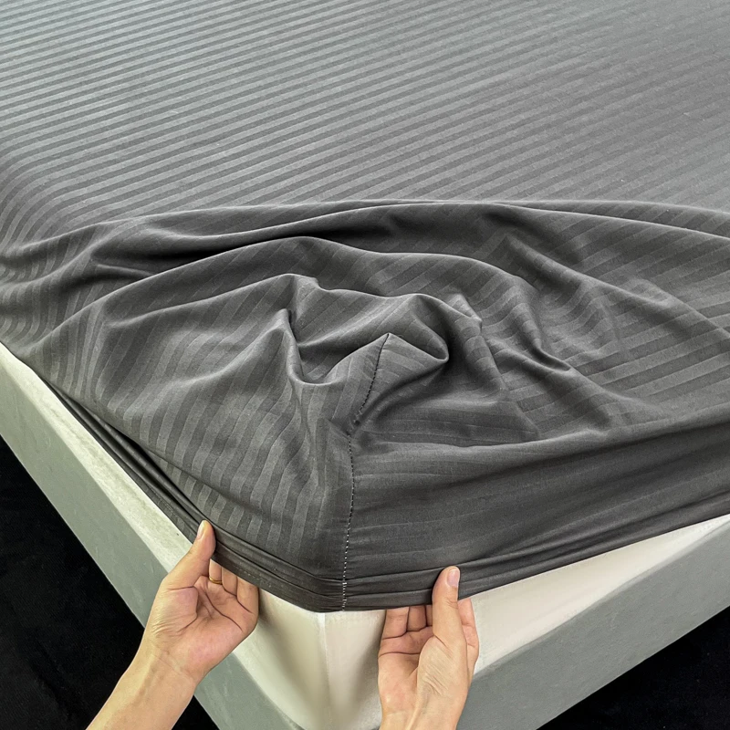 Fitted Bed Sheet With Elastic Band Solid Color Soft Mattress Cover For Single Double King Queen Bed 90/120/140/150/160/180X200Cm Fitted Bed Sheet With Elastic Band Solid Color Soft Mattress Cover For Single Double King Queen Bed 90/120/140/150/160/180X200Cm