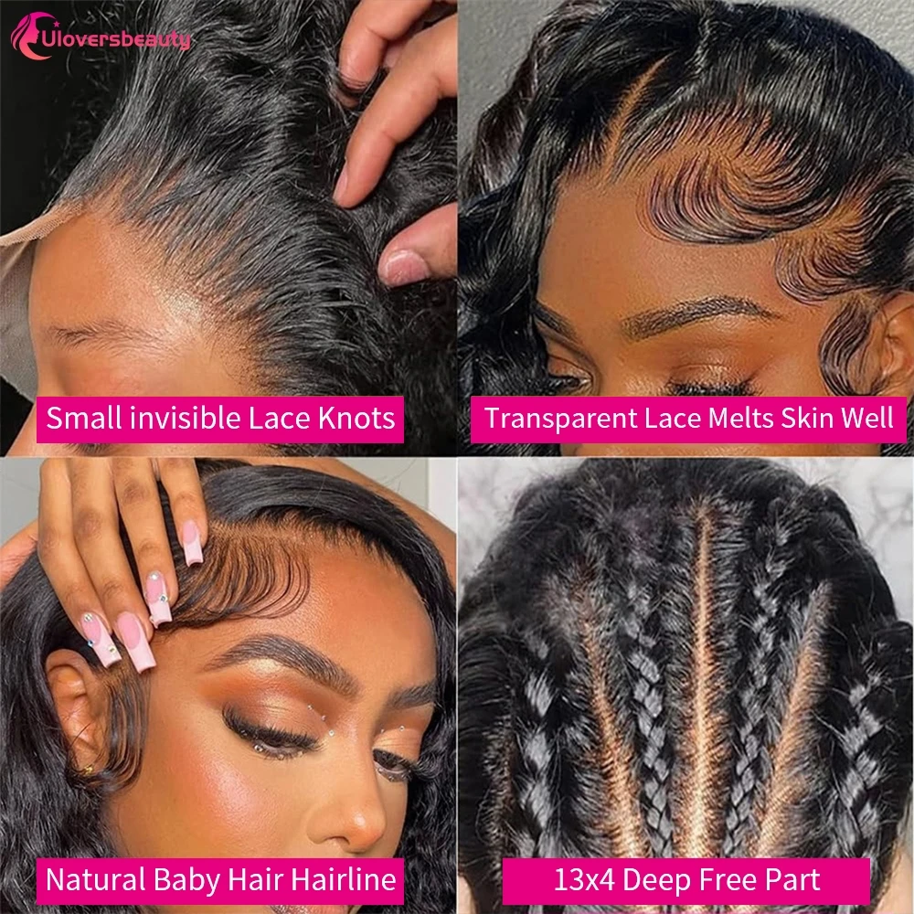 32 34 36 Inch Deep Curly Human Hair Wig Hd Lace Wig 13X6 Human Hair 250% Density Glueless Wig Human Hair Curly Human Hair Wigs 32 34 36 Inch Deep Curly Human Hair Wig Hd Lace Wig 13X6 Human Hair 250% Density Glueless Wig Human Hair Curly Human Hair Wigs - Image 5