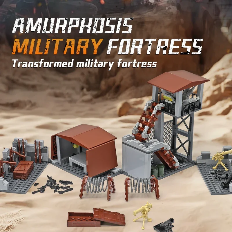 Moc Military Festung Bausteine Spielzeug Diy Ziegel Spielzeug Verwandelt Bau Blöcke Spielzeug Für Jungen Geburtstag Geschenke Moc Military Festung Bausteine Spielzeug Diy Ziegel Spielzeug Verwandelt Bau Blöcke Spielzeug Für Jungen Geburtstag Geschenke