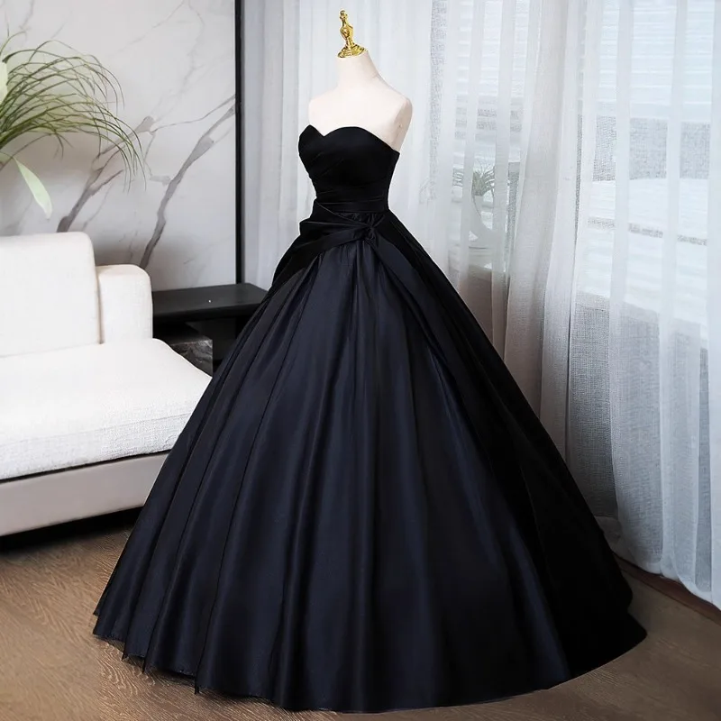 2026 New High-Quality Sexy Strapless Evening Dress For Women, Fashionable And Slimming Banquet Display, Backless Long Dress 2026 New High-Quality Sexy Strapless Evening Dress For Women, Fashionable And Slimming Banquet Display, Backless Long Dress - Image 3
