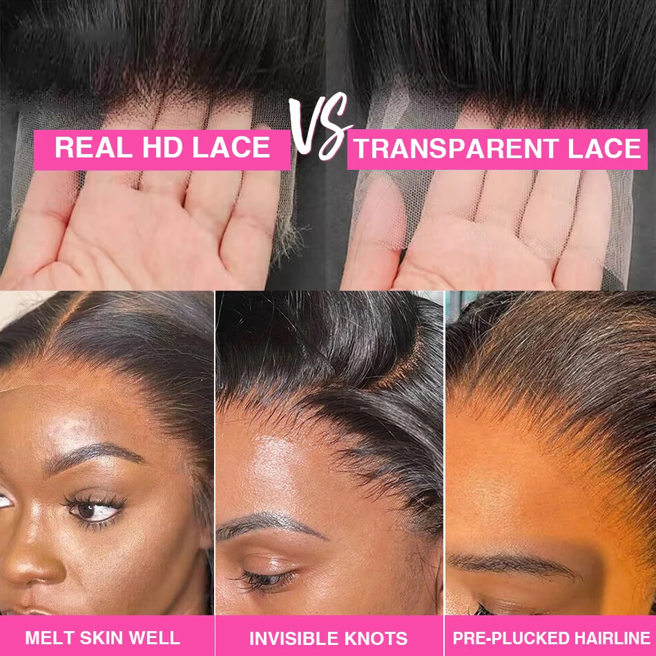 Hd Transparent 13X4 13X6 Körper Welle Spitze Vorne Perücke Vor Gezupft 360 Spitze Frontal Perücke Echthaar Perücken Für Frauen 5X5 Perücke 200 Dichte Hd Transparent 13X4 13X6 Körper Welle Spitze Vorne Perücke Vor Gezupft 360 Spitze Frontal Perücke Echthaar Perücken Für Frauen 5X5 Perücke 200 Dichte – Bild 4