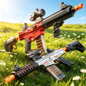 Electric Toy Gun Durable Automatic Firing Design Outdoor Combat Shooting Play Birthday Gift Choice For Boys