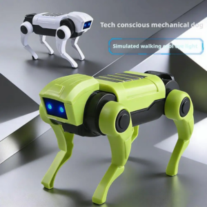 Cartoon DIY Montage-Hund Roboter RC Gehender Mechanischer Spielzeugroboter Wissenschaftslehrmodell Elektrisches Spielzeug Kindergeschenke