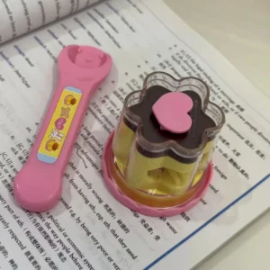 Lebensmittel Fütterung Pudding Fütterung Spielzeug Rolle Spielen Frühe Bildung Erdbeere Pudding Spielzeug Pretend Spielen Haus Spielzeug Desktop Ornament Spielzeug