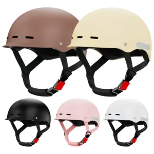 Motorcycle Helmet for Men Women Classic Retro Half Helmet Ultralight Cycling MTB Bike Bicycle Motorcycle Safety Helmets