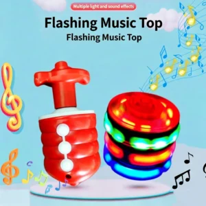 Electric Gyro Rotating Toy with Colorful LED Lights Outdoor Upgrade Boys & Girls Rotating Gyro Toy Children's Gift