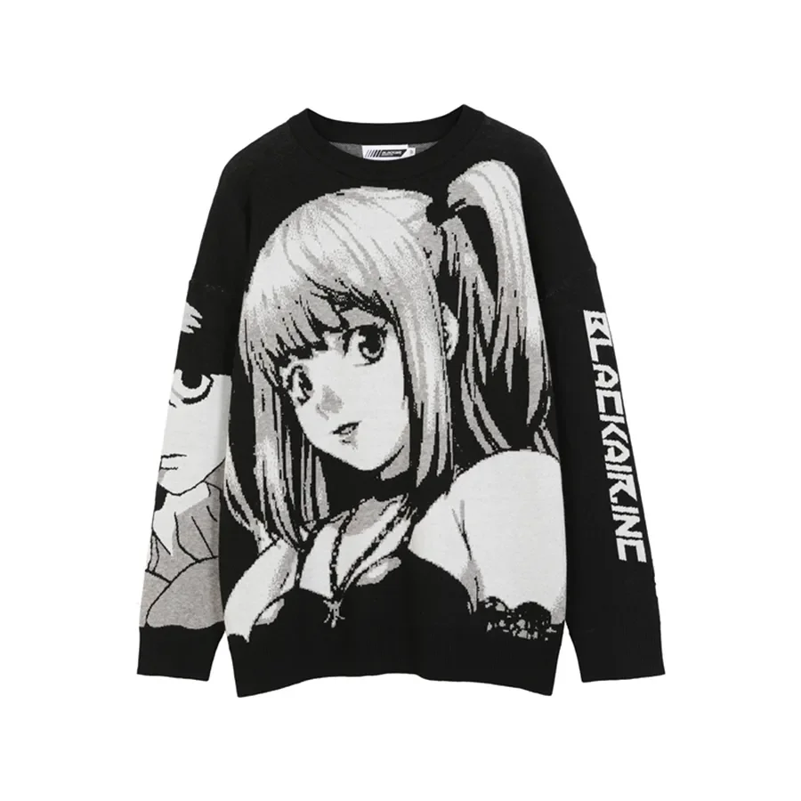 Frauen Hip Hop Streetwear Harajuku Pullover Vintage Japanischen Stil Anime Mädchen Gestrickte 2023 Baumwolle Pullover Pullover Weibliche Kleidung Frauen Hip Hop Streetwear Harajuku Pullover Vintage Japanischen Stil Anime Mädchen Gestrickte 2023 Baumwolle Pullover Pullover Weibliche Kleidung – Bild 7