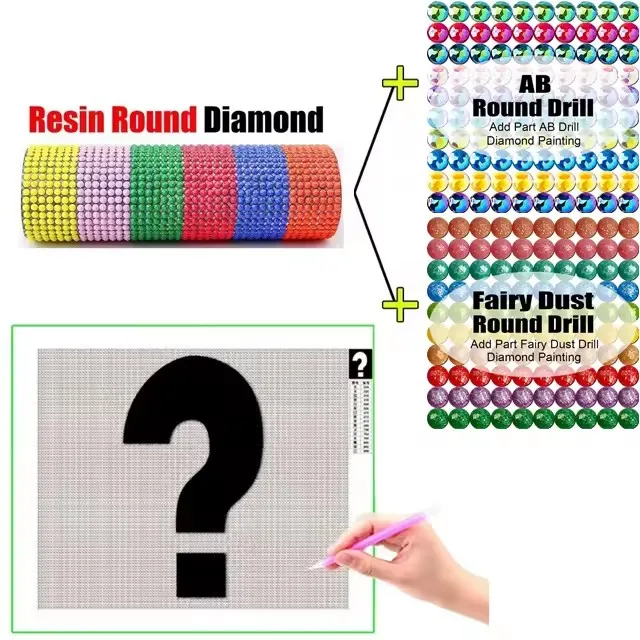 Homfun 120 Farben Geheimnis Geschenke Diamant Malerei Harz + Feenstaub + Ab Bohrer Foto Benutzerdefinierte 5D Diy Vollbohrer Diamant Malerei Homfun 120 Farben Geheimnis Geschenke Diamant Malerei Harz + Feenstaub + Ab Bohrer Foto Benutzerdefinierte 5D Diy Vollbohrer Diamant Malerei - Image 11