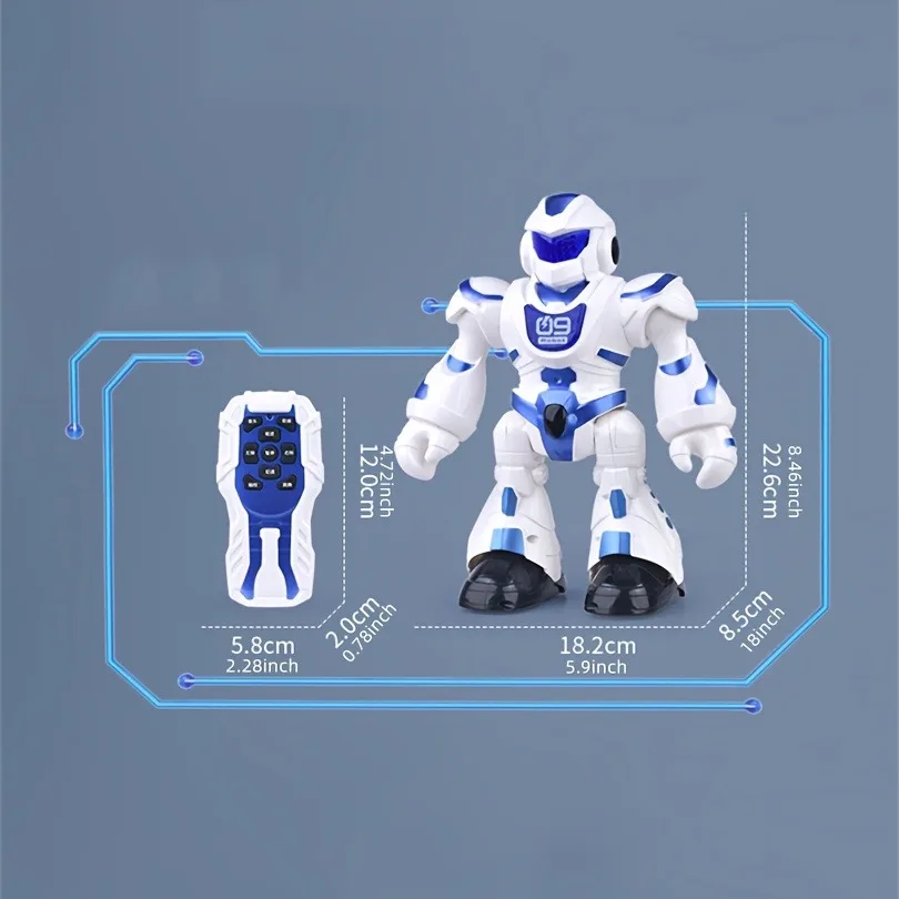 Ferngesteuerter Roboter Als Kinderspielzeug Für Jungen, Kann Tanzen Und Singen, Sprachinteraktive Programmierung, Geeignet Für 4-8 Jahre Ferngesteuerter Roboter Als Kinderspielzeug Für Jungen, Kann Tanzen Und Singen, Sprachinteraktive Programmierung, Geeignet Für 4-8 Jahre - Image 6