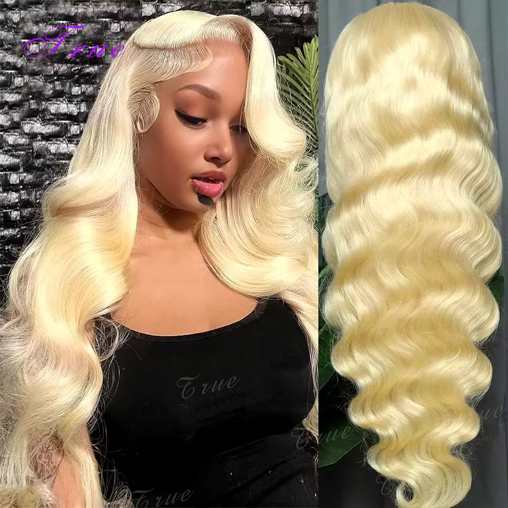 13X6 Hd 613 Blonde Body Wave 100% Echthaarperücken Brasilianische 30 40 Zoll Transparente Lace Frontal Perücke Nass Und Wellig Lace Front Echthaarperücke 13X6 Hd 613 Blonde Body Wave 100% Echthaarperücken Brasilianische 30 40 Zoll Transparente Lace Frontal Perücke Nass Und Wellig Lace Front Echthaarperücke - Image 7