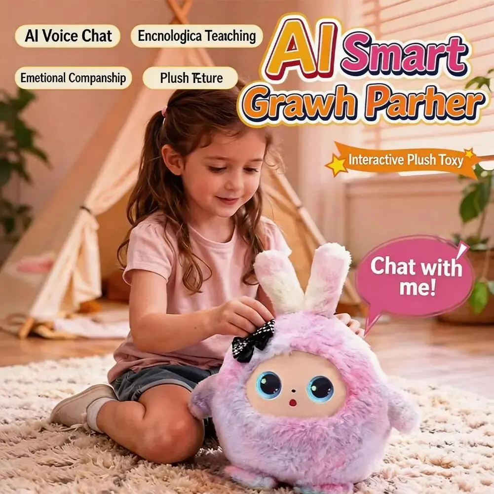 Ai Intelligent Interactive Plush Doll Toy Voice Talking Chat Kids Early Educational Robot Electronic Pet Gift For Boys Girls Ai Intelligent Interactive Plush Doll Toy Voice Talking Chat Kids Early Educational Robot Electronic Pet Gift For Boys Girls