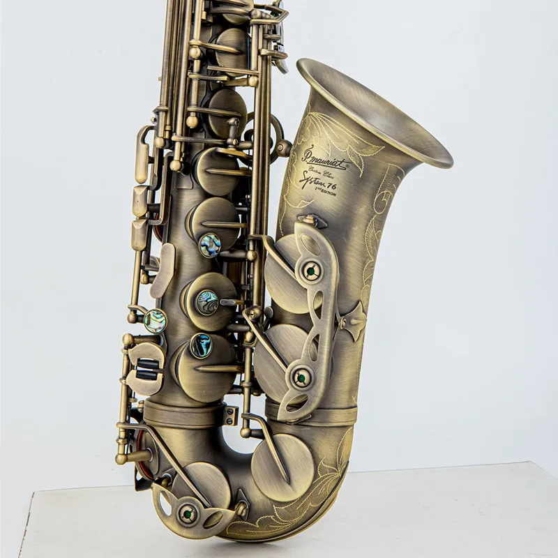 P.mauriat 76-Altsaxophon, Antik Verkupfert, E-Flach, Professionelles Musikinstrument Mit Mundstück, Rohrhals, Kostenloser Versand P.mauriat 76-Altsaxophon, Antik Verkupfert, E-Flach, Professionelles Musikinstrument Mit Mundstück, Rohrhals, Kostenloser Versand
