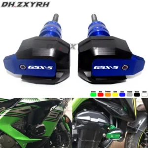 Für GSX-S 750 GSX-S 1000 GSX S 750 GSX S 750 1000 Motorrad Absturzsicherung Rahmen Slider Verkleidung Schutz Crash Pad Schutz