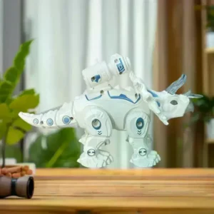 Interaktiver T-Rex-Roboter mit Licht, Sound und Schussfunktion