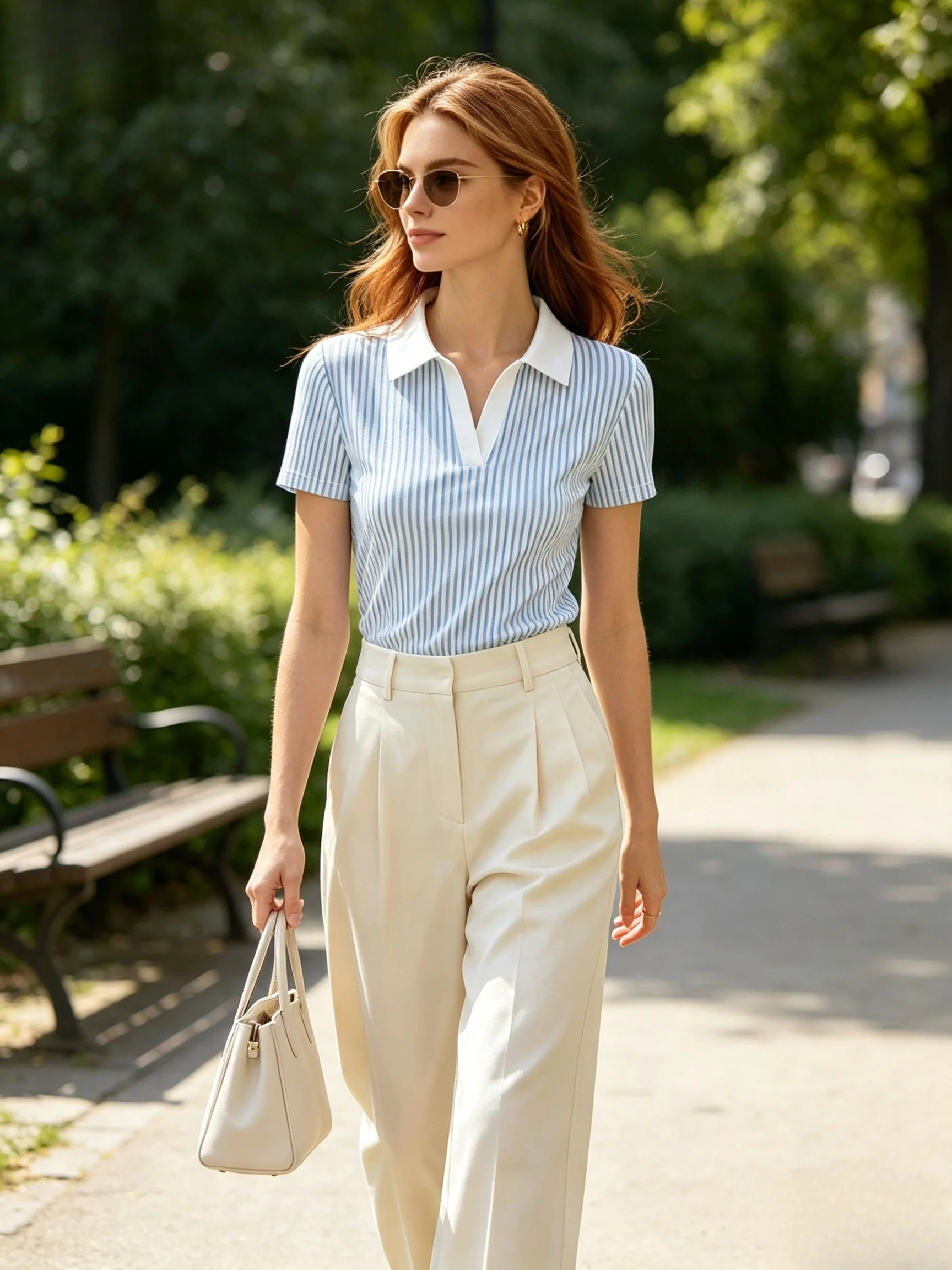 Damen Poloshirt Damen Poloshirt - Image 7
