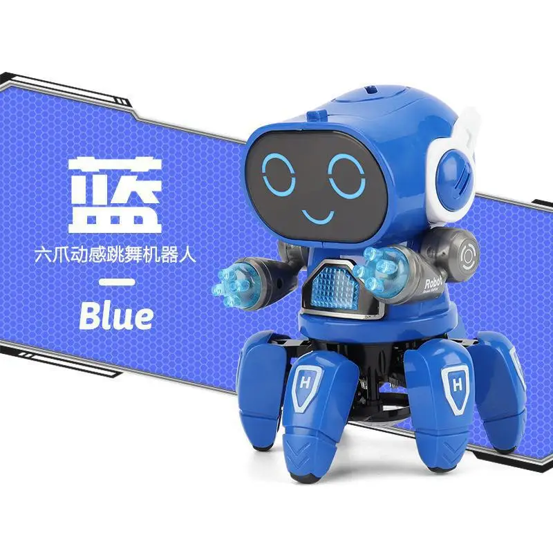 Kinder Tanz Roboter Musik Led 6 Krallen Octopus Roboter Geburtstag Geschenk Spielzeug Für Kinder Frühe Bildung Baby Spielzeug Jungen Mädchen Kinder Tanz Roboter Musik Led 6 Krallen Octopus Roboter Geburtstag Geschenk Spielzeug Für Kinder Frühe Bildung Baby Spielzeug Jungen Mädchen – Bild 14