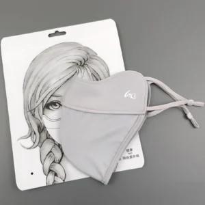 2026 NewThin Sunscreen Face Scarf Ice Silk Mask Summer Cover Veil Eye Protection Gini Golf