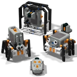 Technische Elektrische MOC-Bausteine 6-Beiniger Laufroboter RC Omnidirektionaler Roboter Modell DIY Bausteine Spielzeug für 14+