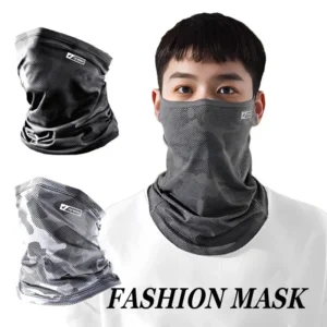 Summer Sunscreen Ice Silk Mask Neck Gaiter UV Protection Face Cover Sunscreen Face Mask Outdoor Cycling Sun Protection Masks