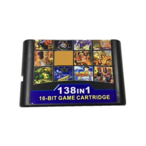 138 heiße Spiele in einer Patrone für Megadrive Genesis Konsolen 138 in 1 Spielkarte für Sega Konsole