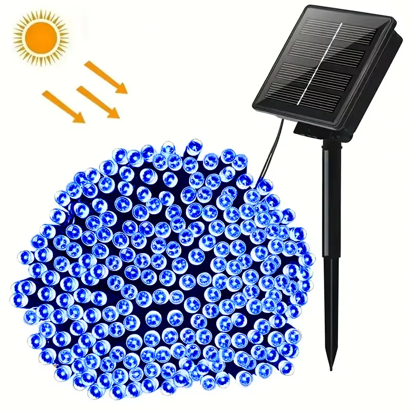 Outdoor Solar Lichterkette Led Weihnachtsdekoration, Lichterkette Solar Lichterkette Garten Weihnachtsdekoration Licht Outdoor Solar Lichterkette Led Weihnachtsdekoration, Lichterkette Solar Lichterkette Garten Weihnachtsdekoration Licht - Image 9