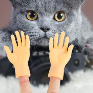 Erwachsene Kinder Neuheit Spielzeug Lustige Mini Hände Kreative Finger Zappeln Spielzeug Weiche Kleine Hand Necken die Katze Haustier Spielzeug Halloween Geschenk