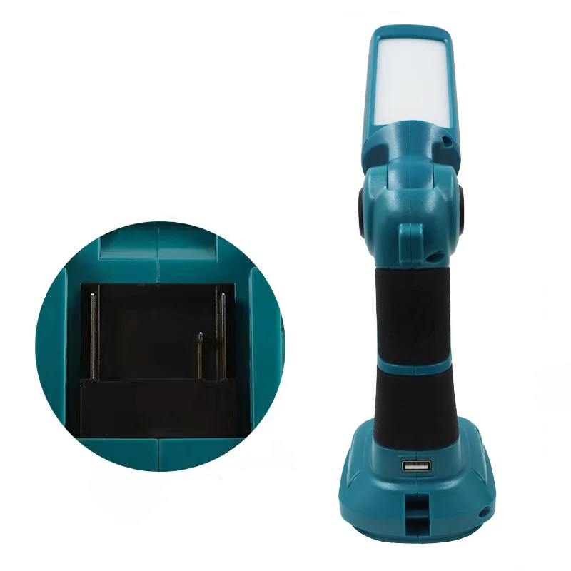 12W Camping Led Licht Für Makita 14,4 V-18V Batterie Usb Taschenlampe Im Freien Scheinwerfer Notfall Licht Außen Beleuchtung Für Bl1430 12W Camping Led Licht Für Makita 14,4 V-18V Batterie Usb Taschenlampe Im Freien Scheinwerfer Notfall Licht Außen Beleuchtung Für Bl1430 - Image 3