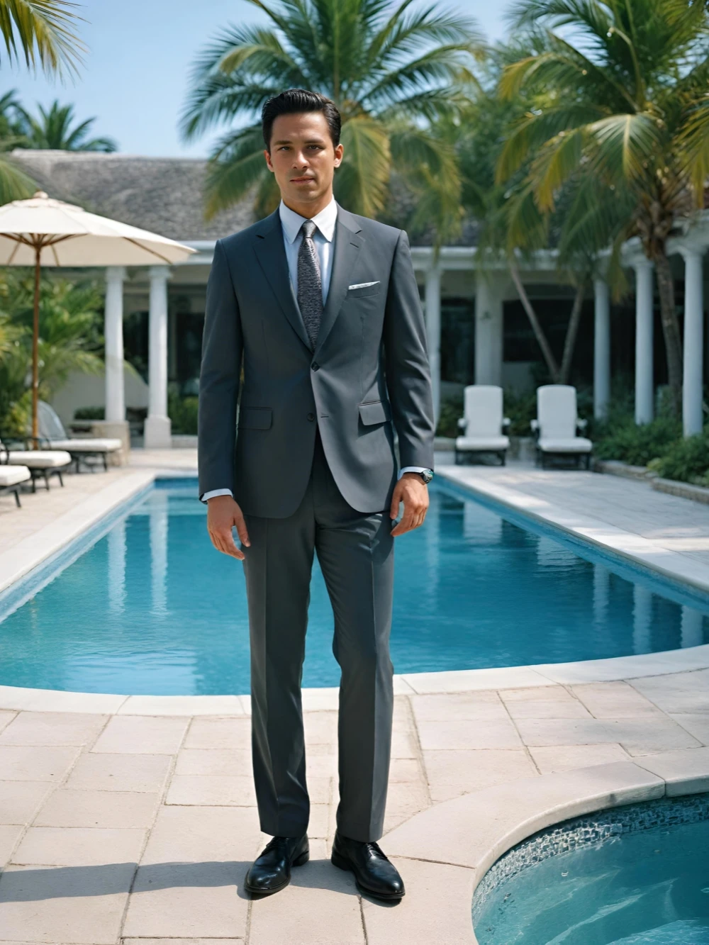 Stunning Grey Men'S Suits 2 Pieces Wedding Groom Best Man Outfit Daily Formal Notched Lapel Suit Set For Men Office Business Stunning Grey Men'S Suits 2 Pieces Wedding Groom Best Man Outfit Daily Formal Notched Lapel Suit Set For Men Office Business - Image 3