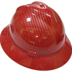 Bauhelm in Carbon-Optik aus ABS