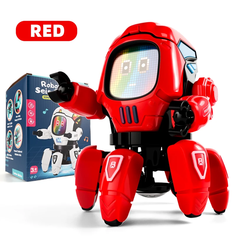Kinder Tanz Roboter Musik Led 6 Krallen Octopus Roboter Geburtstag Geschenk Spielzeug Für Kinder Frühe Bildung Baby Spielzeug Jungen Mädchen Kinder Tanz Roboter Musik Led 6 Krallen Octopus Roboter Geburtstag Geschenk Spielzeug Für Kinder Frühe Bildung Baby Spielzeug Jungen Mädchen – Bild 7